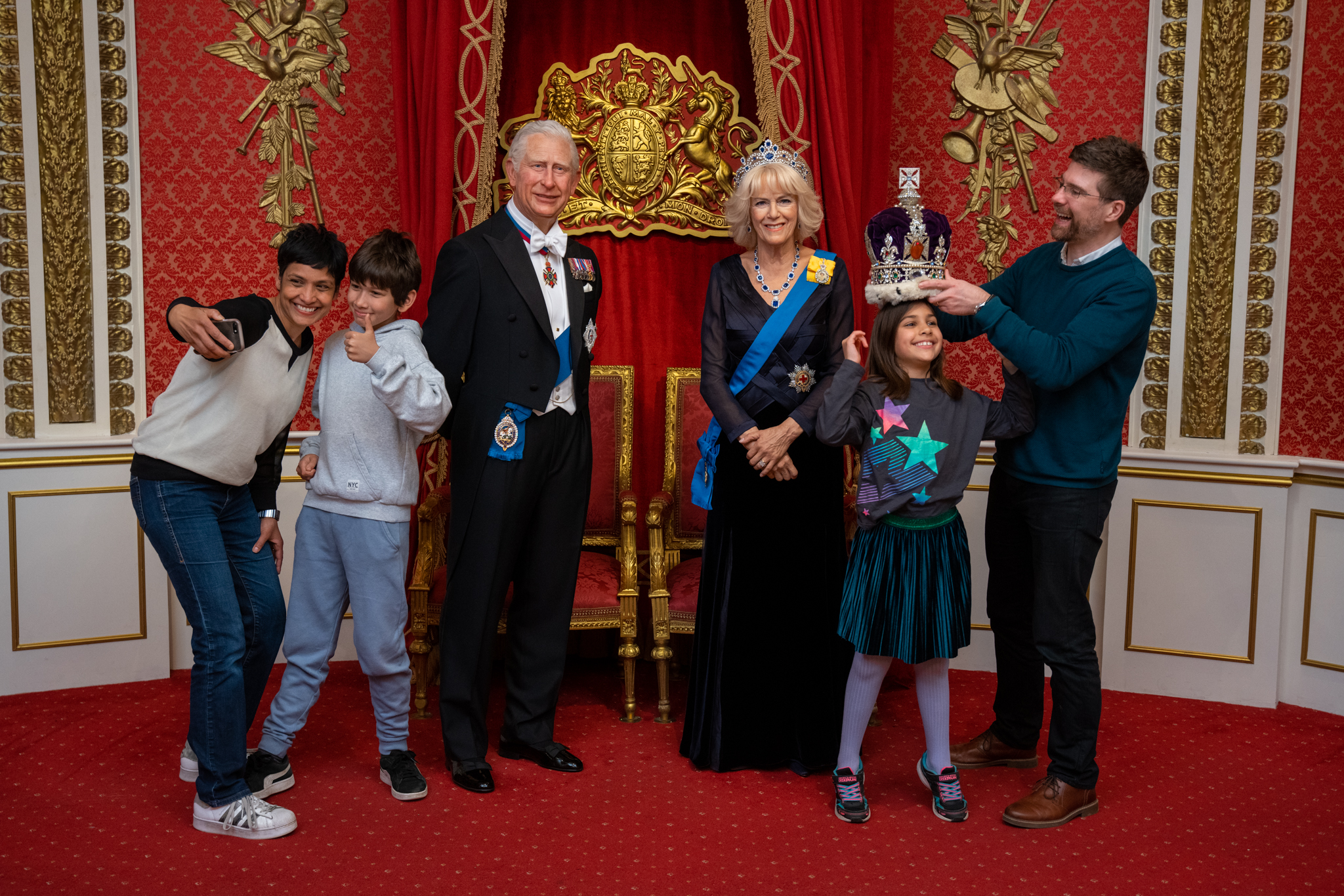 The Royal Palace King Charles III & Queen Camilla Family